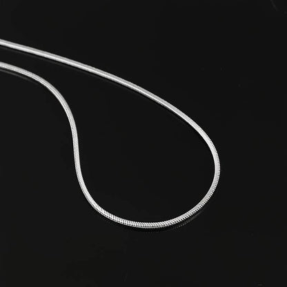 Halskette Silber - Edelstahl H3 - Dünn